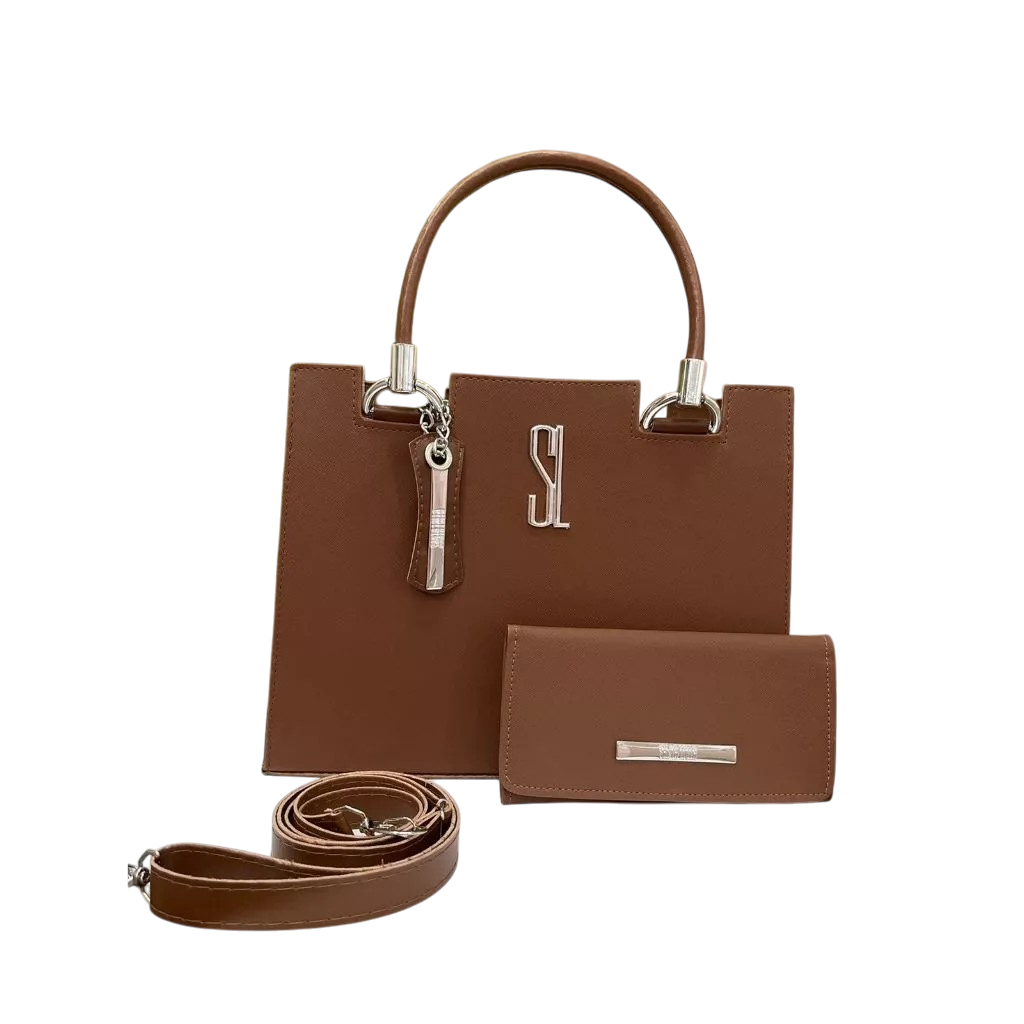 Bolsa Feminina Tote Modelo Kelly | Caramelo