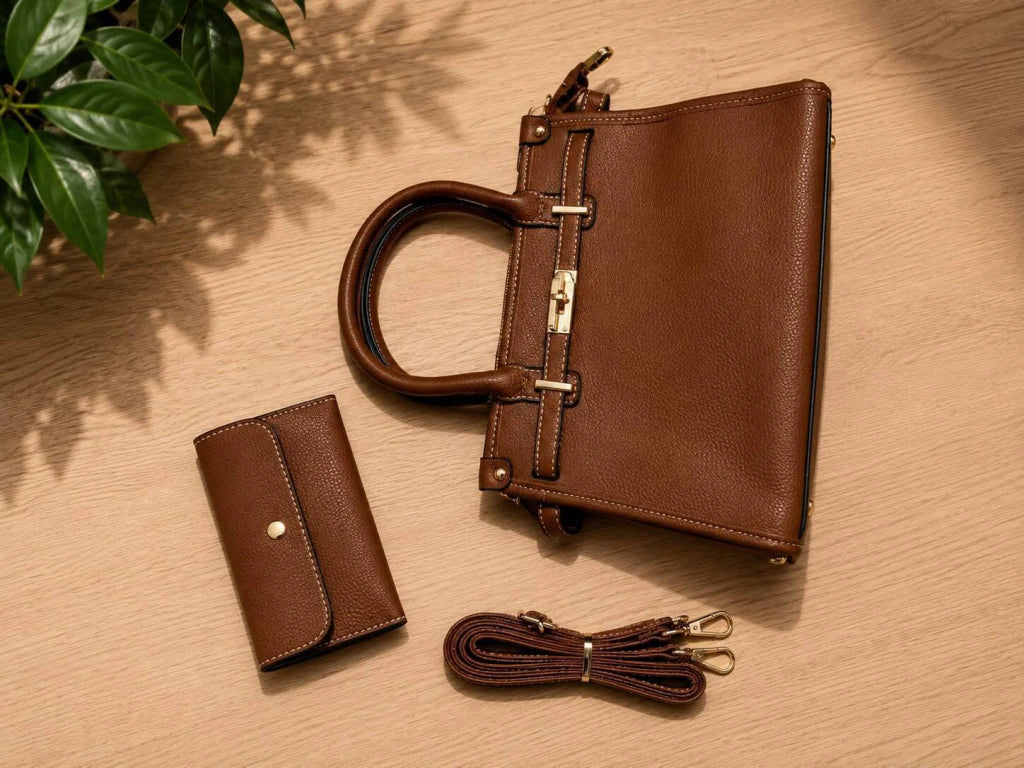 Bolsa Feminina Transversal com Fecho Giratório Modelo Brisa