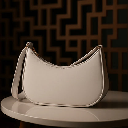 Bolsa Feminina Tiracolo Modelo Jane | Branca