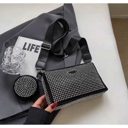 Bolsa Feminina Tiracolo Modelo Tati | Prata