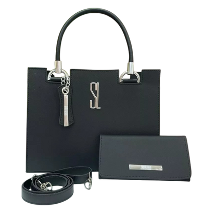 Bolsa Feminina Tote Modelo Kelly | Preta