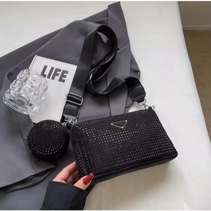 Bolsa Feminina Tiracolo Modelo Tati | Preta