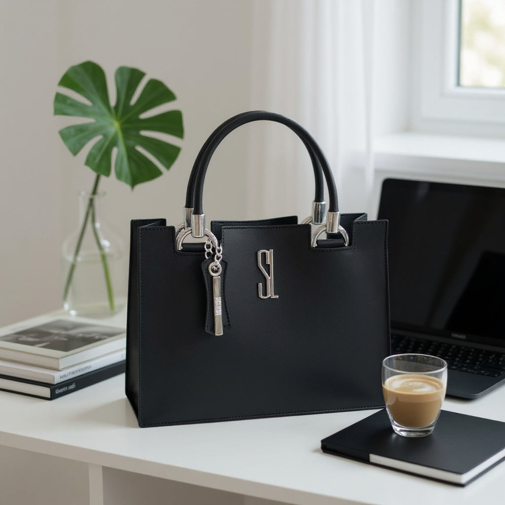 Bolsa Feminina Tote Modelo Kelly | Preta