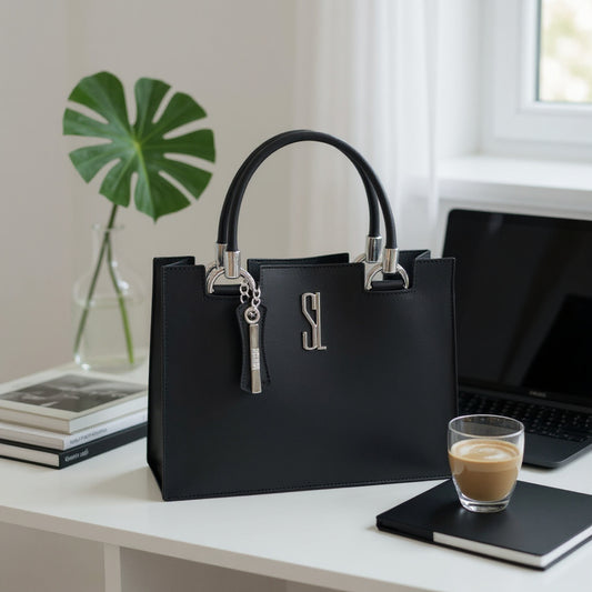 Bolsa Feminina Tote Modelo Kelly | Preta