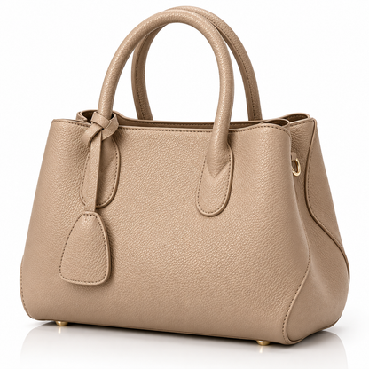 Bolsa Feminina Média Estruturada com 3 Divisórias e Alça Transversal Modelo Lorraine