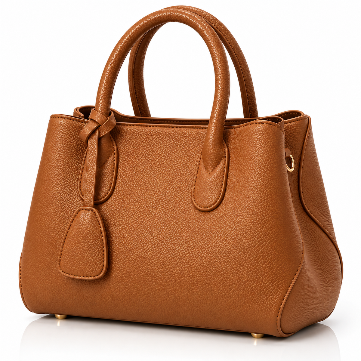 Bolsa Feminina Média Estruturada com 3 Divisórias e Alça Transversal Modelo Lorraine