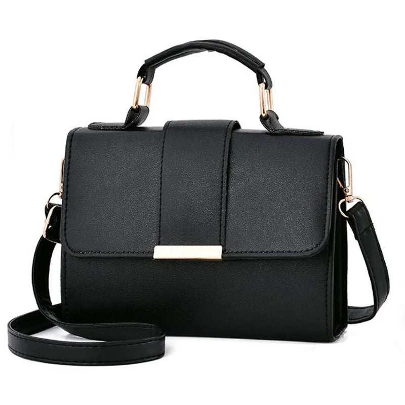 Bolsa Feminina Crossbody Modelo Flap Preta
