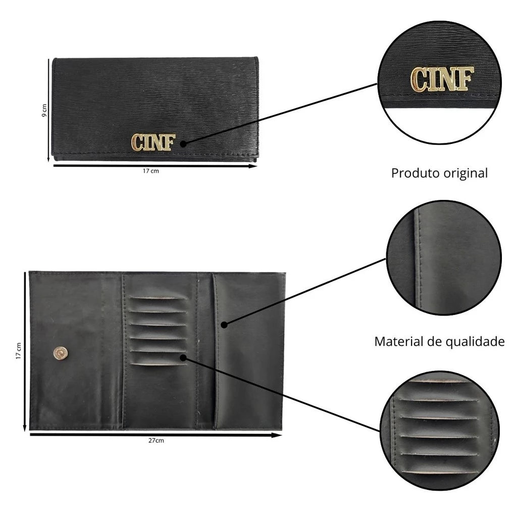 Kit Bolsa Feminina Paris