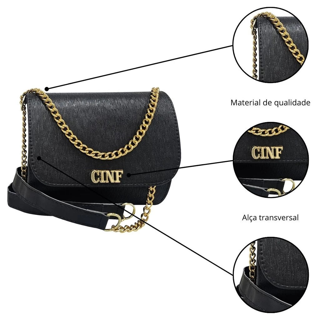 Kit Bolsa Feminina Paris