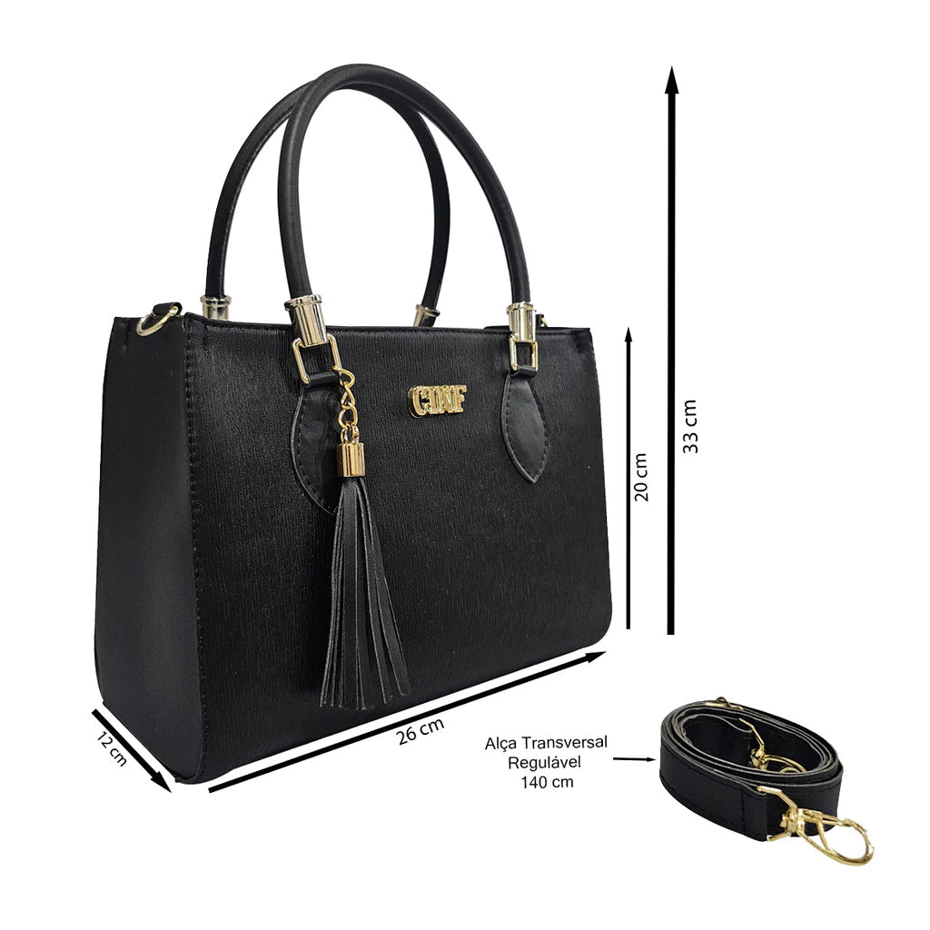 Kit Bolsa Feminina Paris