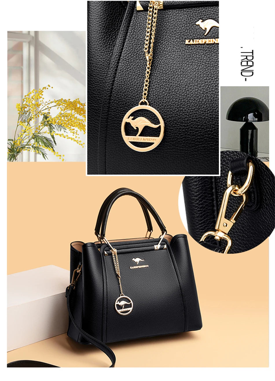 Bolsa Feminina Tote Arc Noir