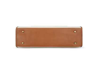 Bolsa Feminina Tote Executiva Victoria – Pingente Charm Gold