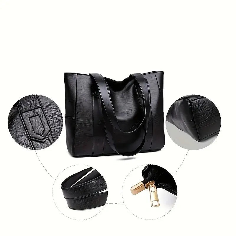 Bolsa Feminina de Couro Modelo Box Mocha - Loja Glamurize LTDA