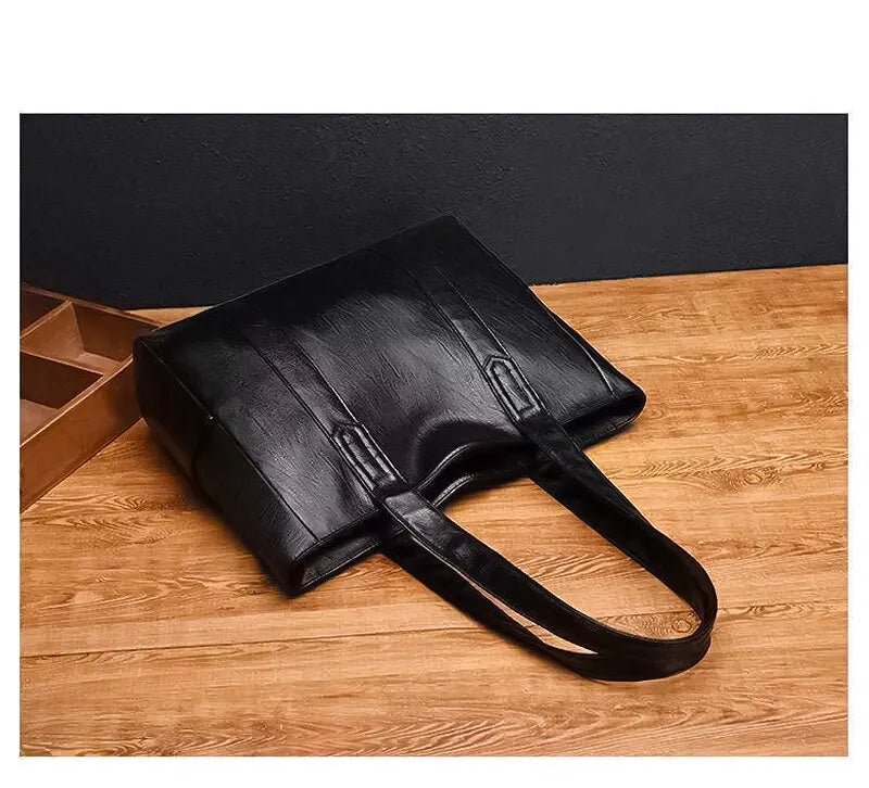 Bolsa Feminina de Couro Modelo Box Mocha - Loja Glamurize LTDA
