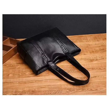 Bolsa Feminina de Couro Modelo Box Mocha - Loja Glamurize LTDA