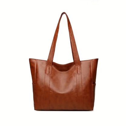 Bolsa Feminina de Couro Modelo Box Mocha - Loja Glamurize LTDA
