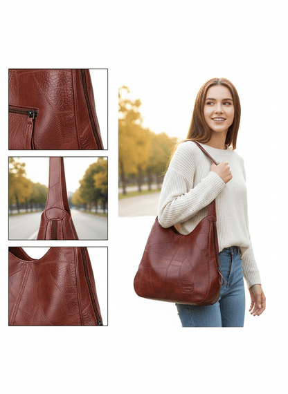 Bolsa Feminina de Couro Modelo Sienna - Loja Glamurize LTDA