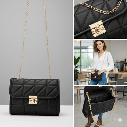 Bolsa Feminina Tiracolo com Matelassê - Loja Glamurize LTDA