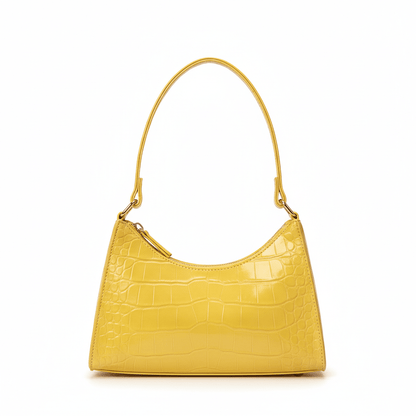 Bolsa Feminina Tiracolo Croco Gloss - Loja Glamurize LTDA