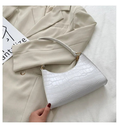 Bolsa Feminina Tiracolo Croco Gloss - Loja Glamurize LTDA