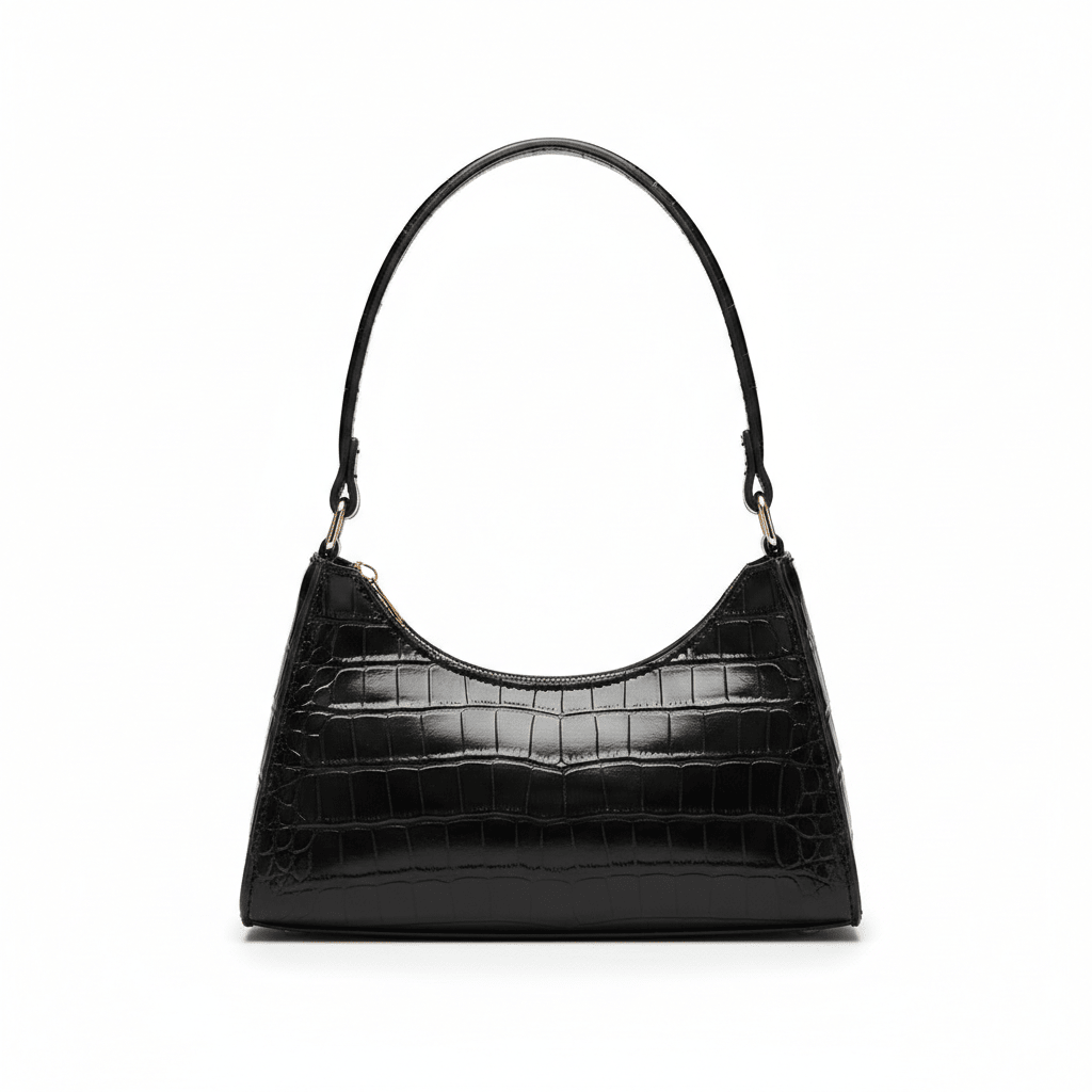 Bolsa Feminina Tiracolo Croco Gloss - Loja Glamurize LTDA