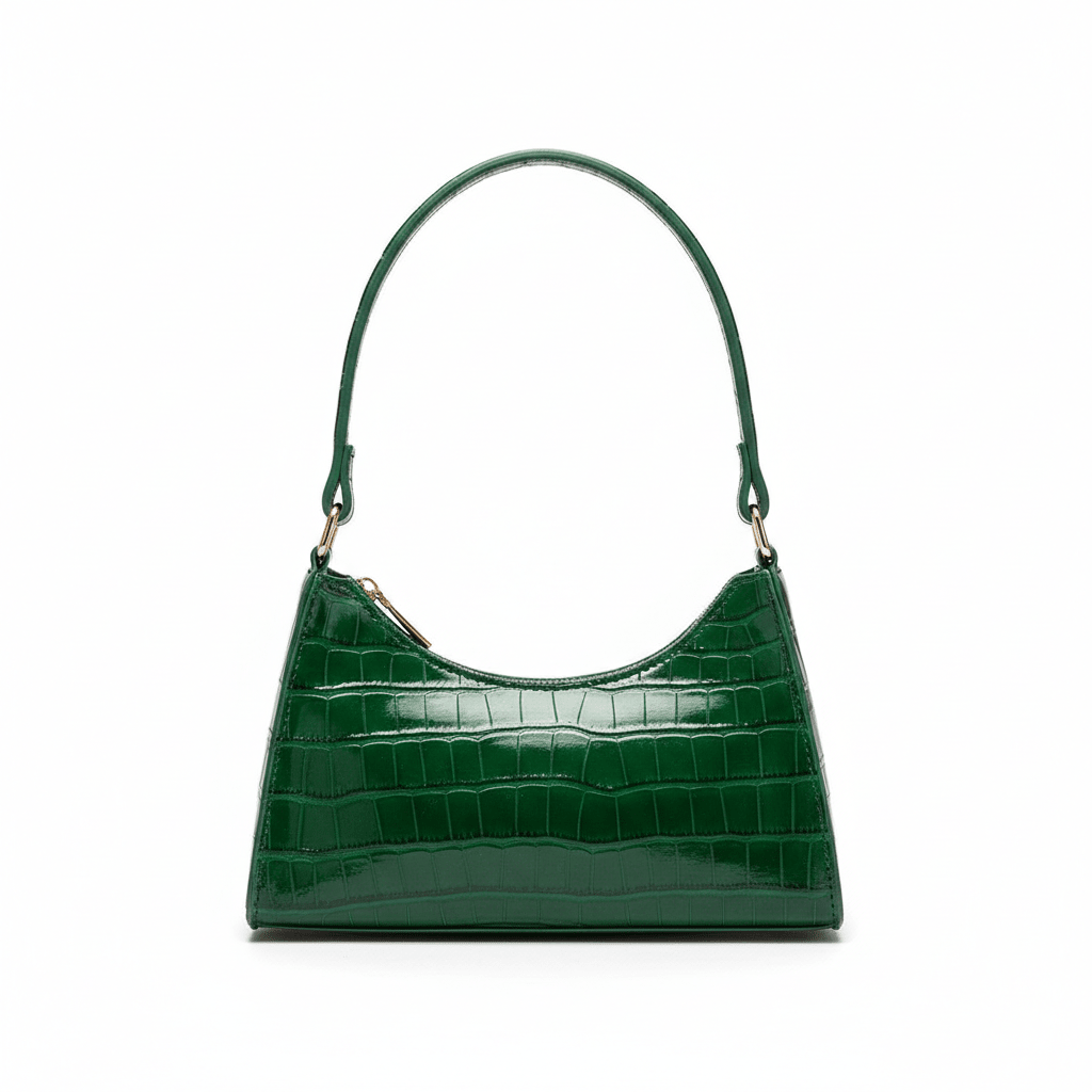 Bolsa Feminina Tiracolo Croco Gloss - Loja Glamurize LTDA