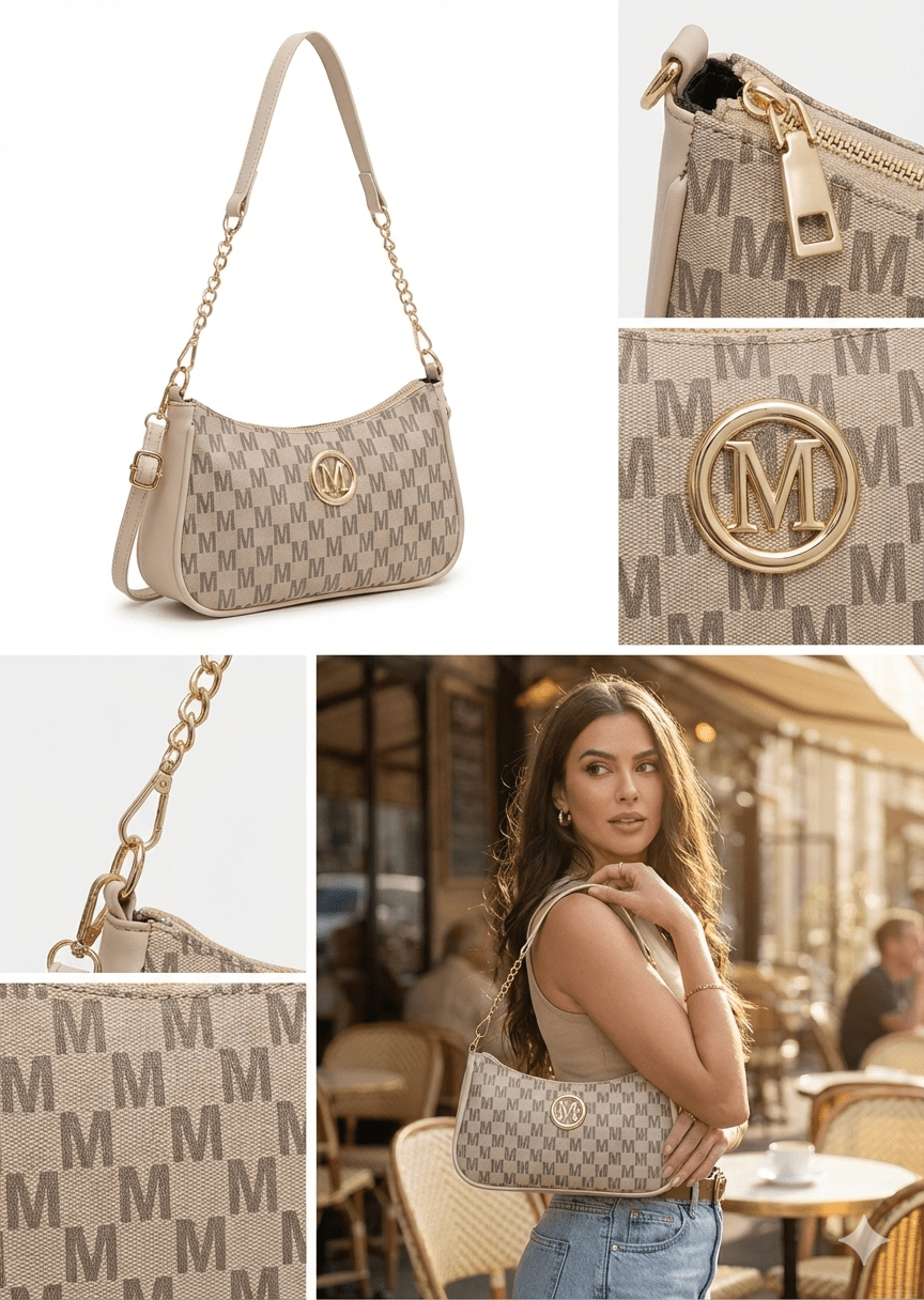 Bolsa Feminina Tiracolo Modelo Maison - Loja Glamurize LTDA