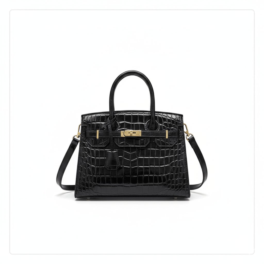 Bolsa Feminina Tote Modelo Queen Croco - Loja Glamurize LTDA