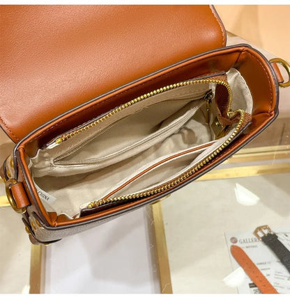 Bolsa Feminina Transversal Baú Modelo Heritage - Loja Glamurize LTDA