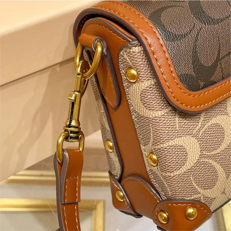 Bolsa Feminina Transversal Baú Modelo Heritage - Loja Glamurize LTDA