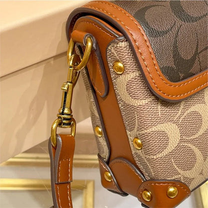 Bolsa Feminina Transversal Baú Modelo Heritage - Loja Glamurize LTDA