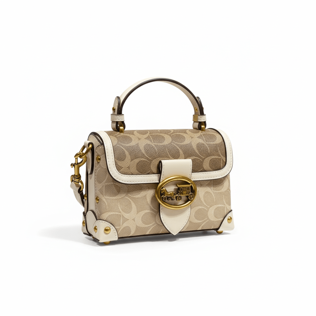 Bolsa Feminina Transversal Baú Modelo Heritage - Loja Glamurize LTDA
