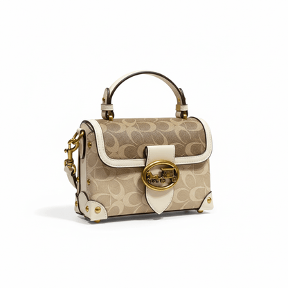 Bolsa Feminina Transversal Baú Modelo Heritage - Loja Glamurize LTDA