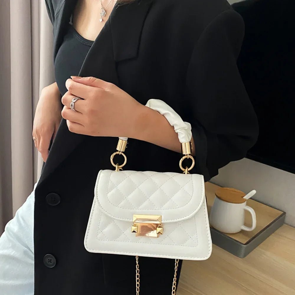 Bolsa Feminina Transversal Modelo Ivory Queen - Loja Glamurize LTDA