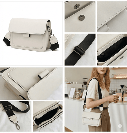 Bolsa Feminina Transversal Modelo Lumiere - Loja Glamurize LTDA