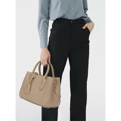 Bolsa Feminina Média Estruturada com 3 Divisórias e Alça Transversal Modelo Lorraine